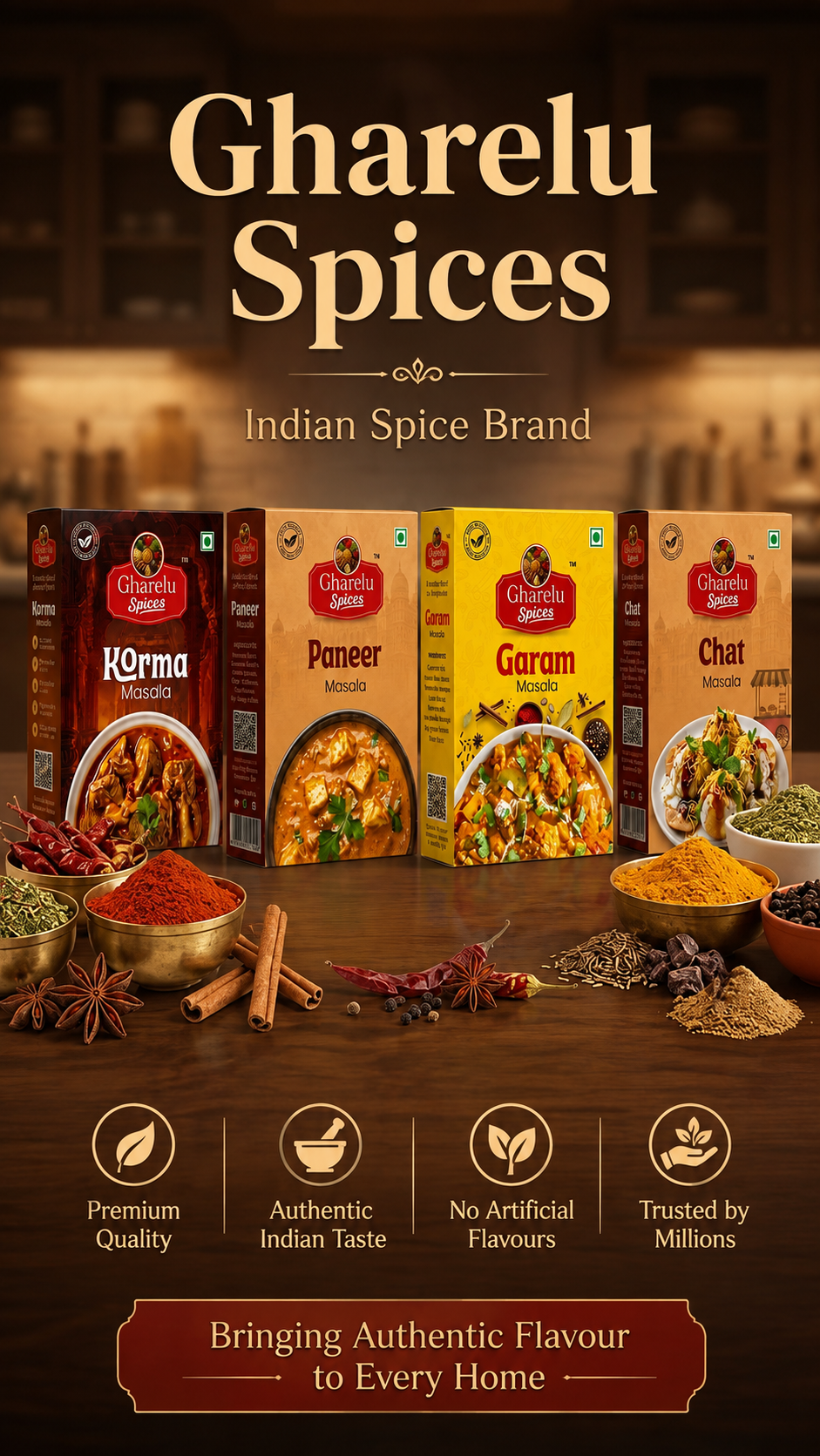 Gharelu Spices Mobile